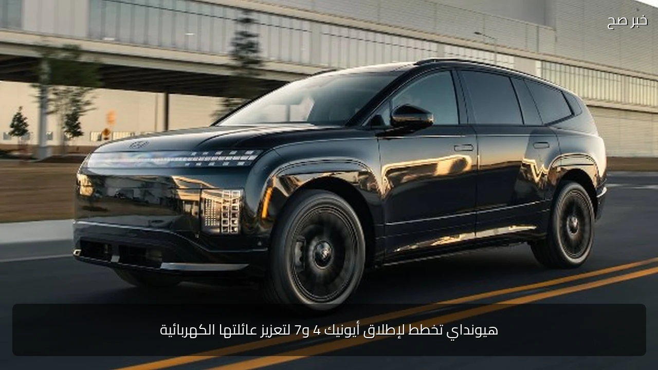 هيونداي تخطط لإطلاق أيونيك 4 و7 لتعزيز عائلتها الكهربائية