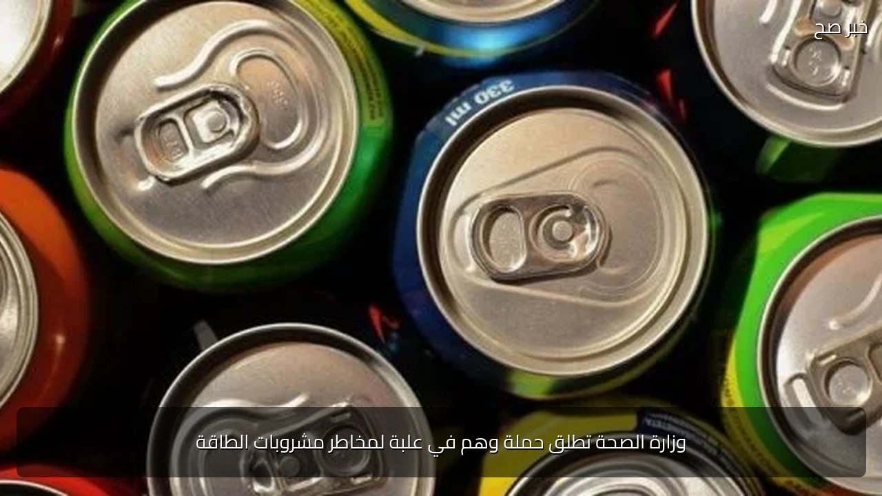 وزارة الصحة تطلق حملة وهم في علبة لمخاطر مشروبات الطاقة