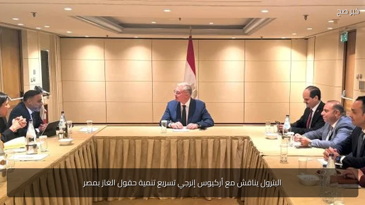 البترول يناقش مع أركيوس إنرجي تسريع تنمية حقول الغاز بمصر