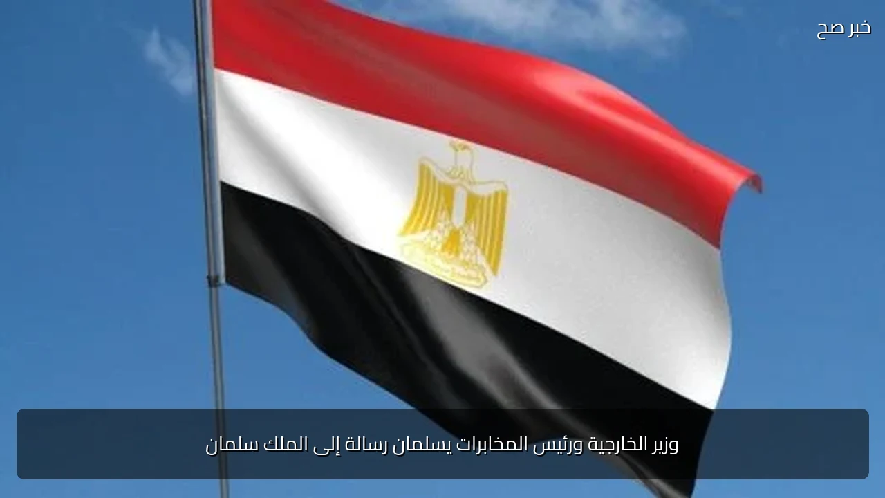 وزير الخارجية ورئيس المخابرات يسلمان رسالة إلى الملك سلمان