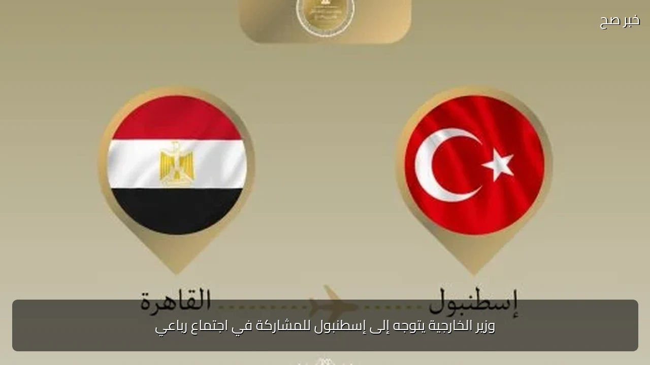 وزير الخارجية يتوجه إلى إسطنبول للمشاركة في اجتماع رباعي
