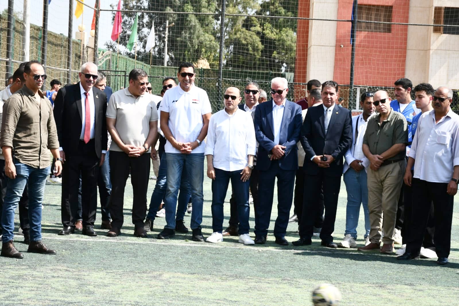 وزير الشباب ومحافظ الغربية يتفقدان مركز نهطاي بزفتى وزير الشباب ومحافظ الغربية يتفقدان مركز نهطاي بزفتى