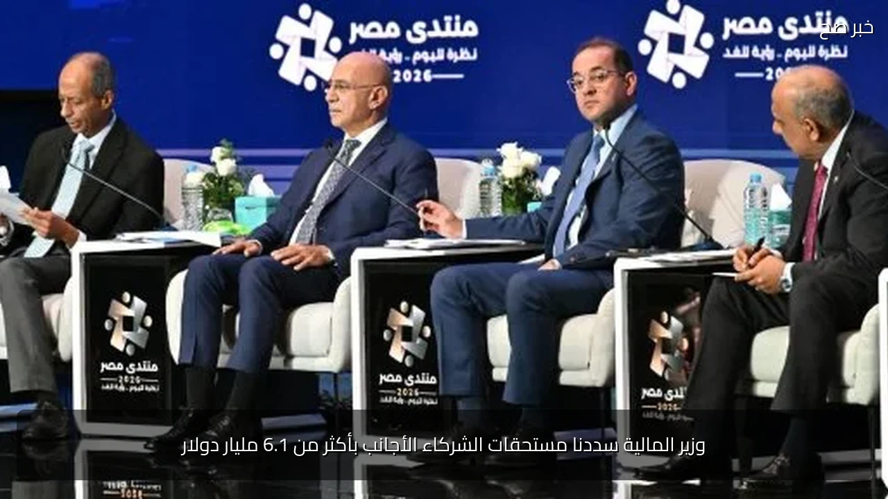 وزير المالية سددنا مستحقات الشركاء الأجانب بأكثر من 6.1 مليار دولار