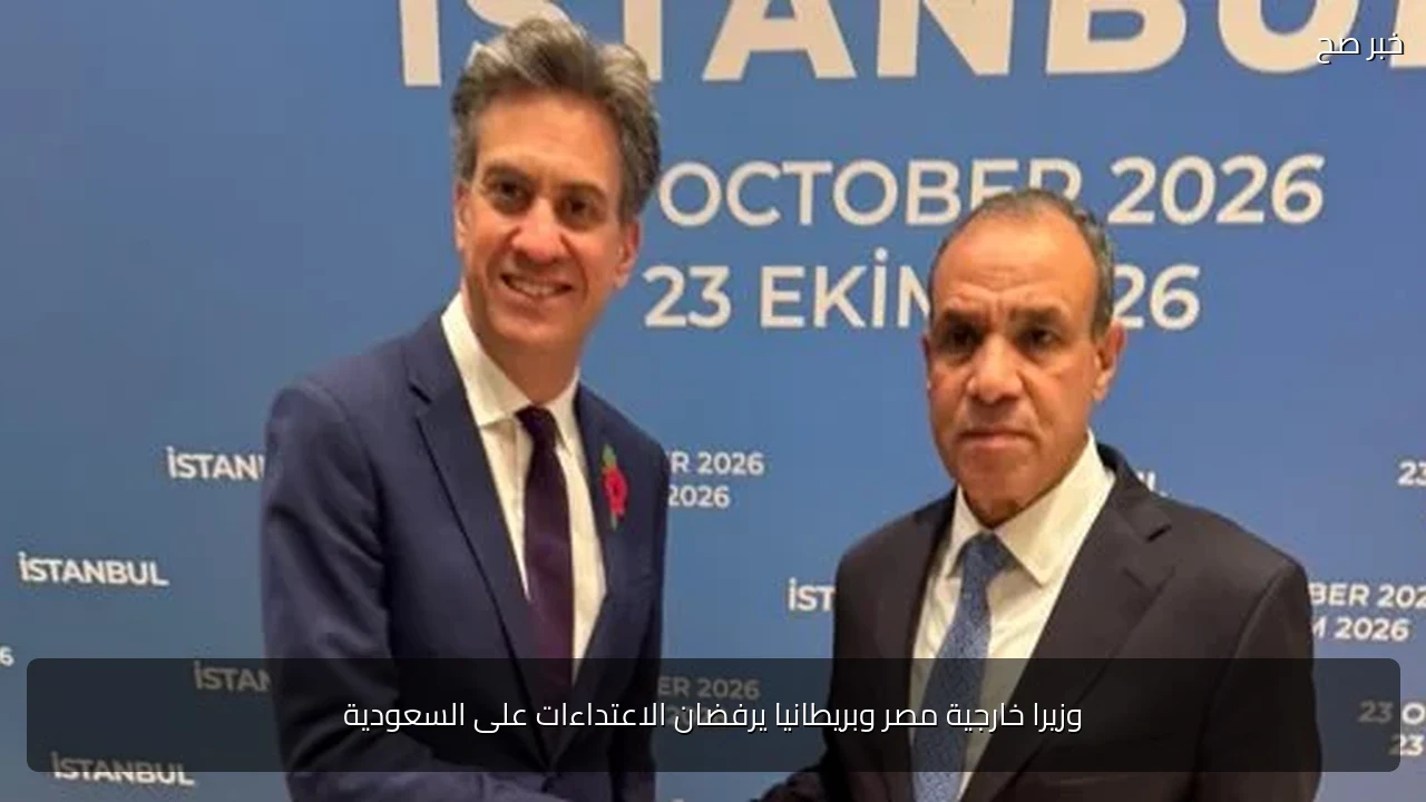 وزيرا خارجية مصر وبريطانيا يرفضان الاعتداءات على السعودية