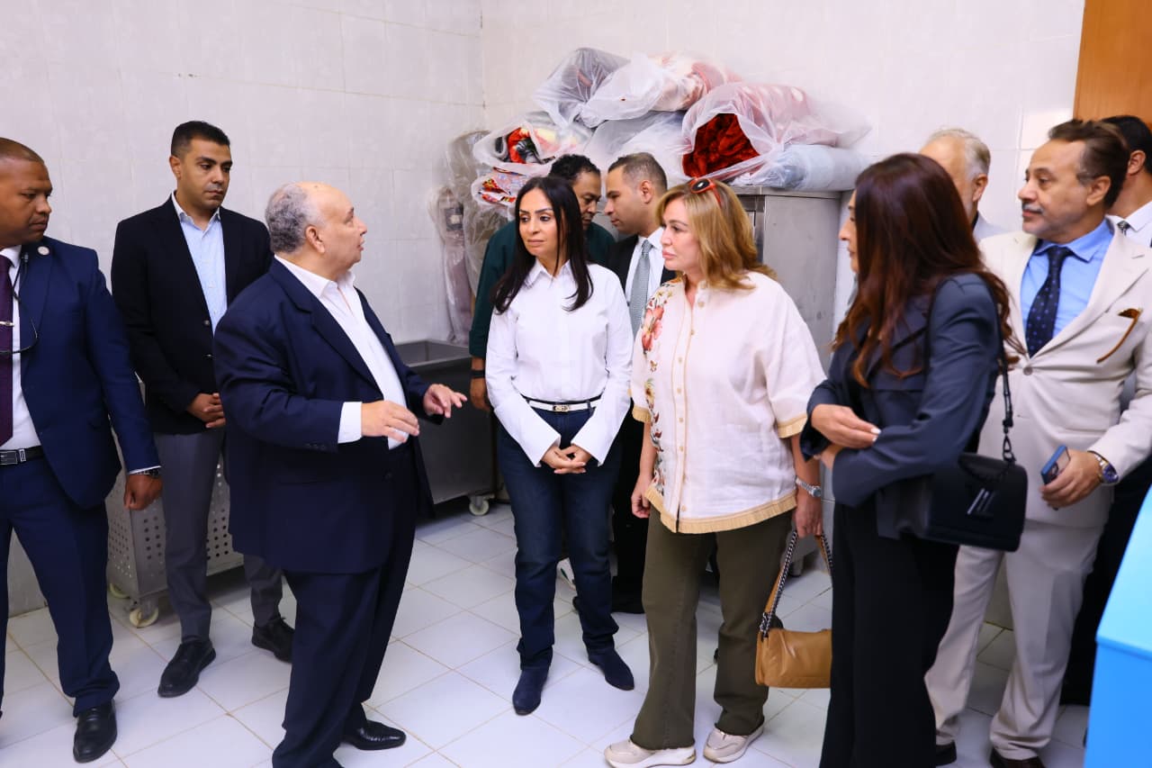مايا مرسي تتفقد دار إقامة كبار الفنانين بأكتوبر مايا مرسي تتفقد دار إقامة كبار الفنانين بأكتوبر