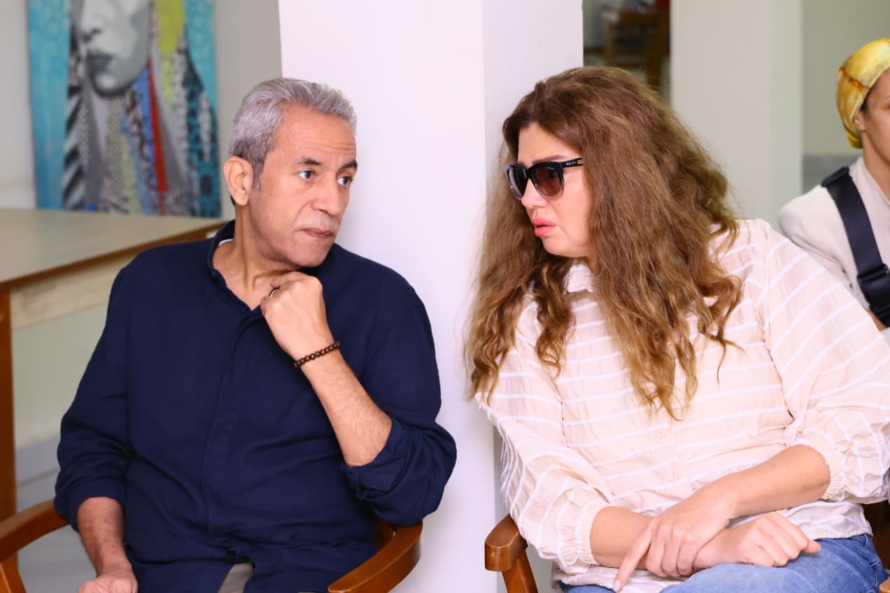 مايا مرسي تتفقد دار إقامة كبار الفنانين بأكتوبر مايا مرسي تتفقد دار إقامة كبار الفنانين بأكتوبر