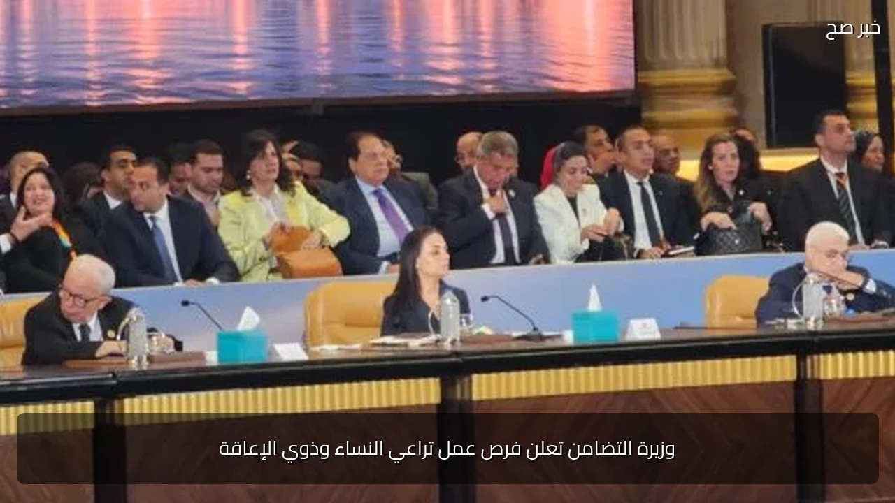 وزيرة التضامن تعلن فرص عمل تراعي النساء وذوي الإعاقة