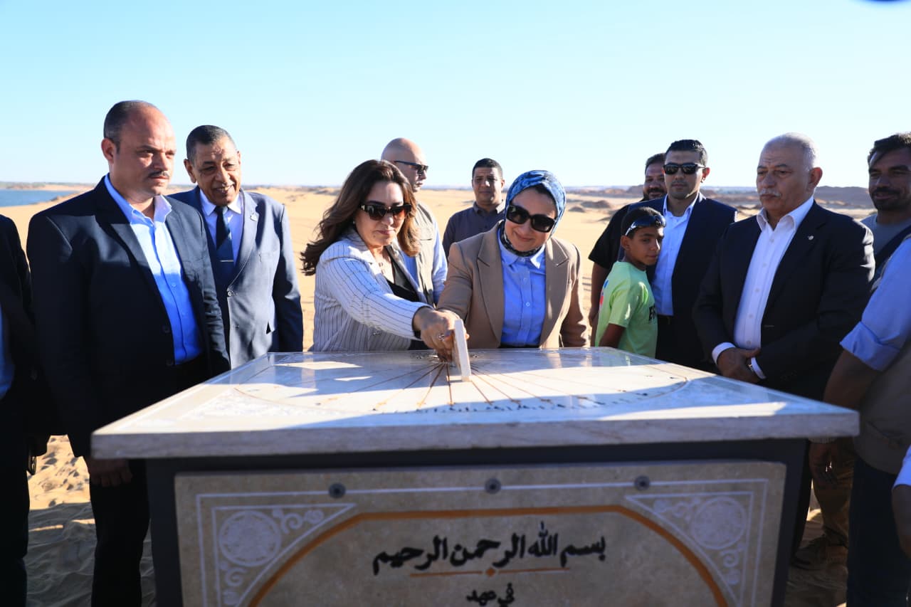وضع حجر الأساس لتطوير بحيرة موط والغابة الشجرية بالداخلة وضع حجر الأساس لتطوير بحيرة موط والغابة الشجرية بالداخلة