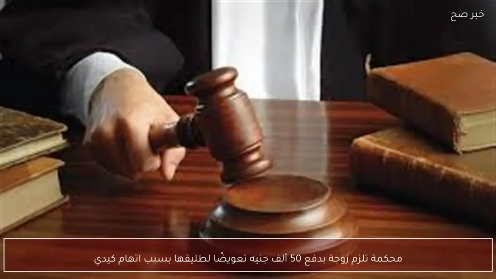 محكمة تلزم زوجة بدفع 50 ألف جنيه تعويضًا لطليقها بسبب اتهام كيدي