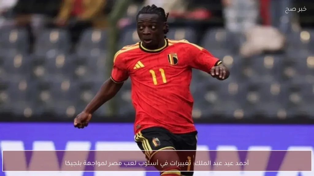 أحمد عيد عبد الملك: تغييرات في أسلوب لعب مصر لمواجهة بلجيكا