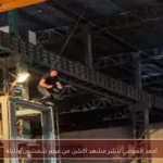 أحمد العوضي ينشر مشهد أكشن من فيلم شمشون ودليلة