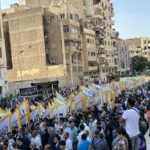 توافد الآلاف إلى مسجد الحسين للاحتفال بالهجرة النبوية
