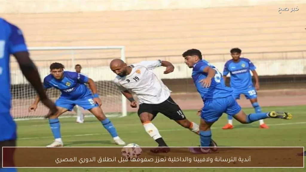 أندية الترسانة ولافيينا والداخلية تعزز صفوفها قبل انطلاق الدوري المصري