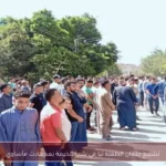 تشييع جثمان الطفلة تيا في شبرا الخيمة بعد حادث مأساوي