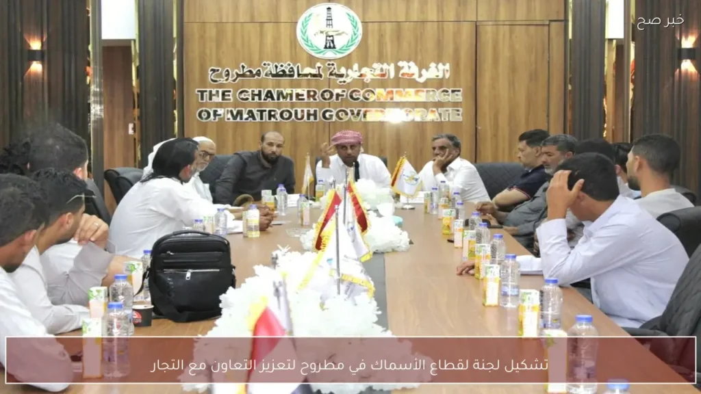تشكيل لجنة لقطاع الأسماك في مطروح لتعزيز التعاون مع التجار