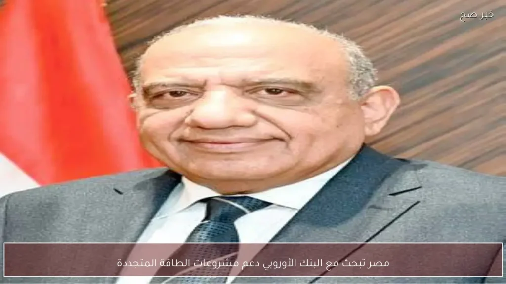 مصر تبحث مع البنك الأوروبي دعم مشروعات الطاقة المتجددة