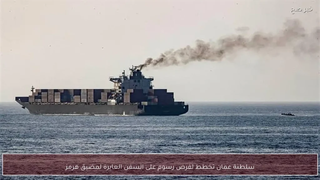 سلطنة عمان تخطط لفرض رسوم على السفن العابرة لمضيق هرمز