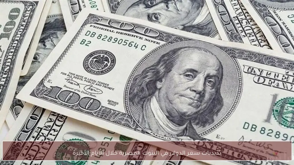 تذبذبات سعر الدولار في البنوك المصرية خلال الأيام الأخيرة