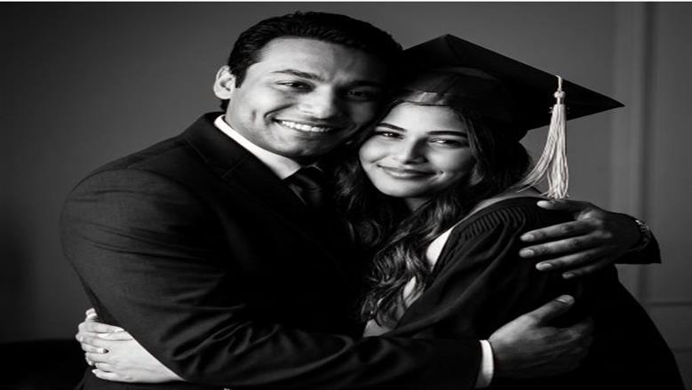 صورة تجمع ابنة داليا البحيري وحفيد فريد شوقي