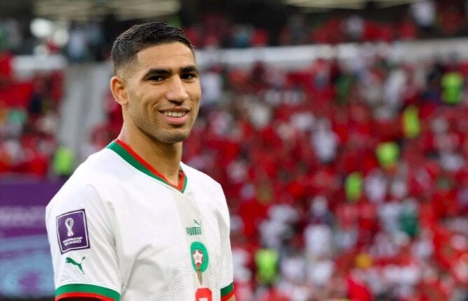حكيمي يؤكد جاهزية المغرب لمواجهة البرازيل في كأس العالم حكيمي يؤكد جاهزية المغرب لمواجهة البرازيل في كأس العالم