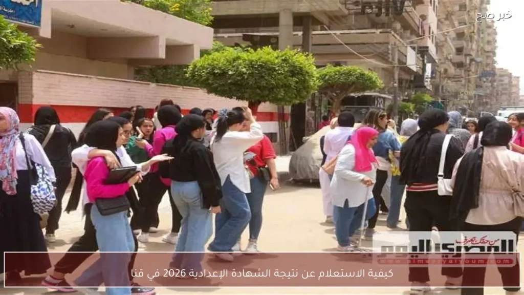 كيفية الاستعلام عن نتيجة الشهادة الإعدادية 2026 في قنا