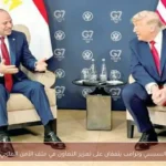 السيسي وترامب يتفقان على تعزيز التعاون في ملف الأمن المائي