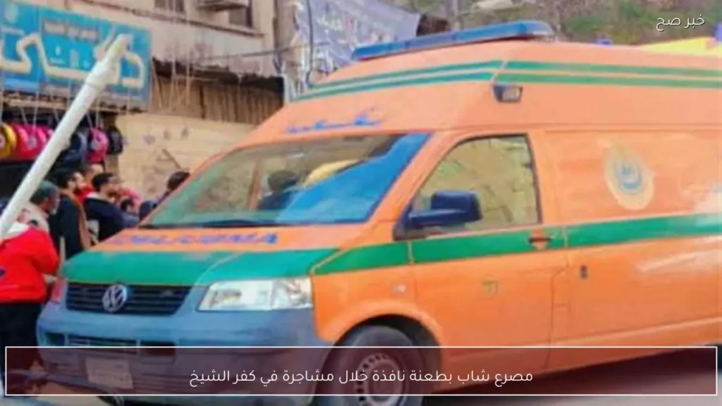 مصرع شاب بطعنة نافذة خلال مشاجرة في كفر الشيخ