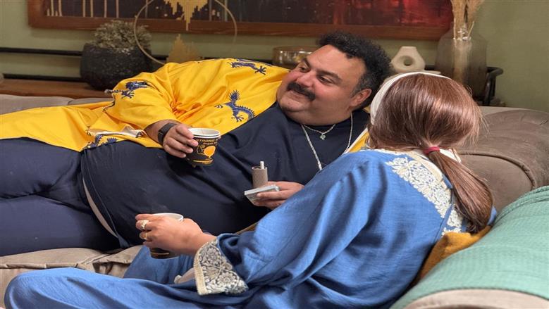 صور من كواليس فيلم صقر وكناريا