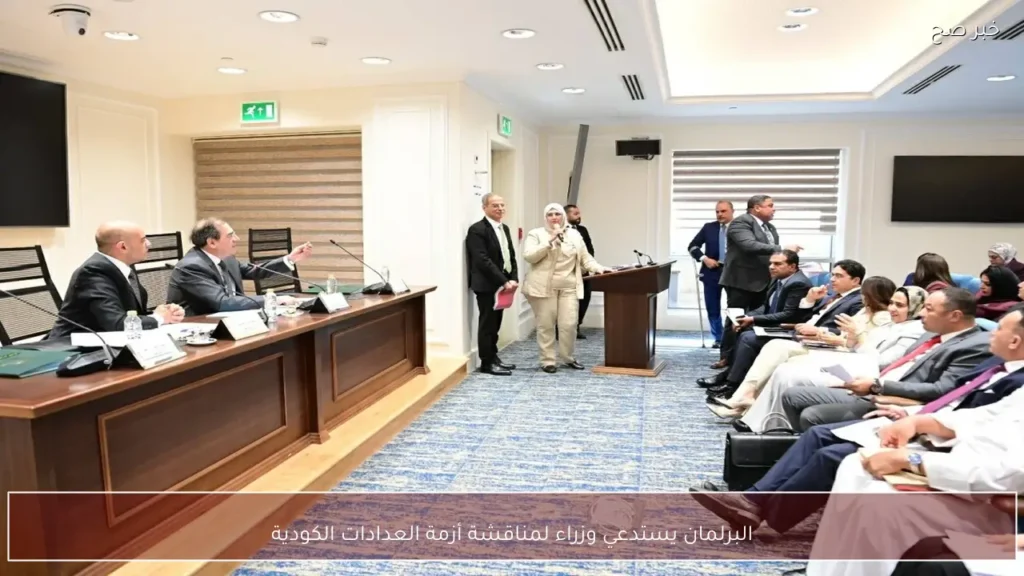 البرلمان يستدعي وزراء لمناقشة أزمة العدادات الكودية