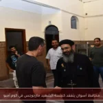 محافظ أسوان يتفقد كنيسة الشهيد مارجرجس في كوم أمبو
