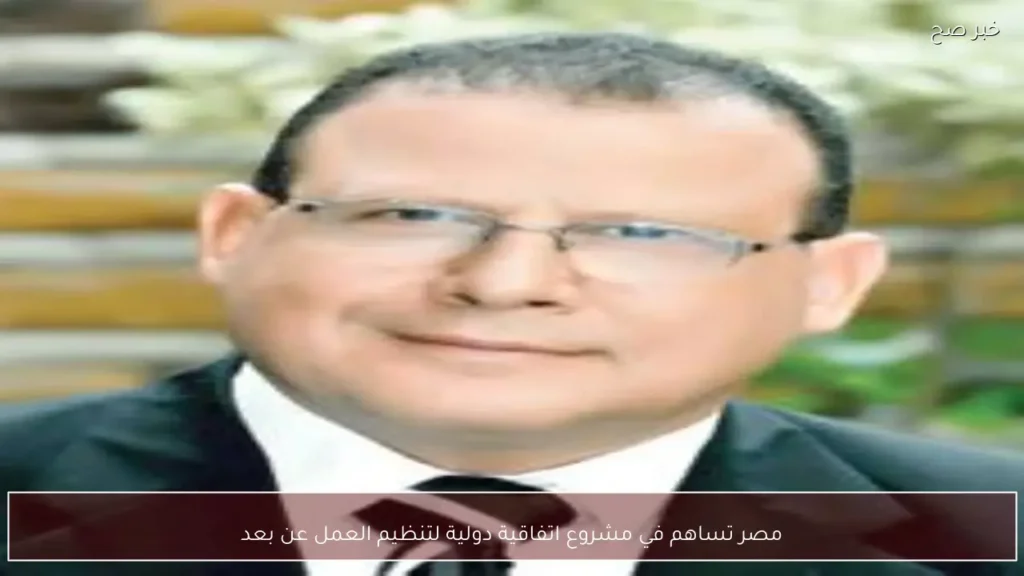 مصر تساهم في مشروع اتفاقية دولية لتنظيم العمل عن بعد
