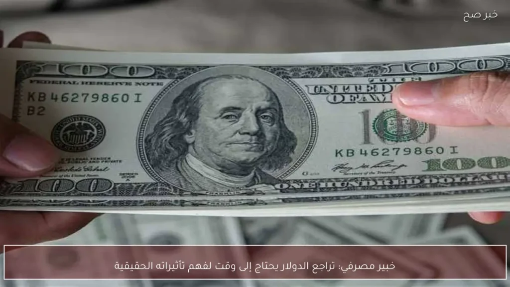 خبير مصرفي: تراجع الدولار يحتاج إلى وقت لفهم تأثيراته الحقيقية