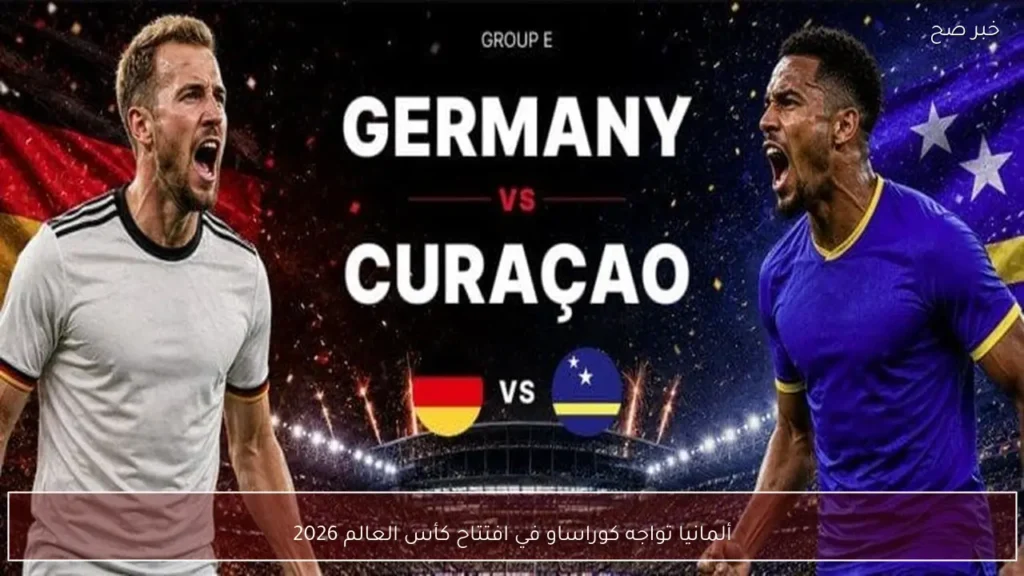 ألمانيا تواجه كوراساو في افتتاح كأس العالم 2026