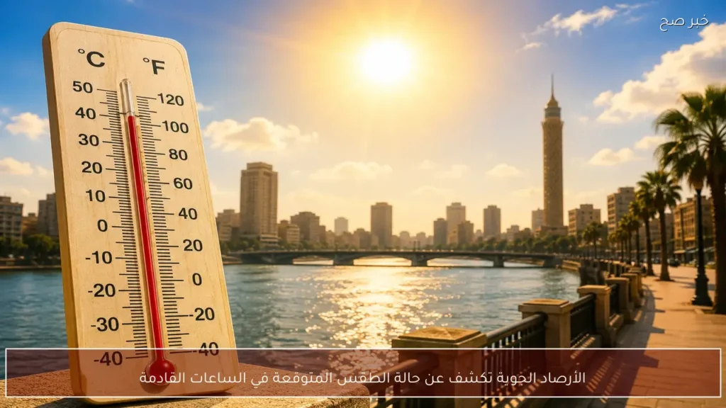 الأرصاد الجوية تكشف عن حالة الطقس المتوقعة في الساعات القادمة