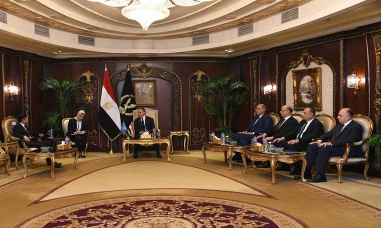 لقاء وزير الداخلية مع المستشار الشرطي للأمم المتحدة