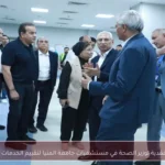 جولة تفقدية لوزير الصحة في مستشفيات جامعة المنيا لتقييم الخدمات الطبية