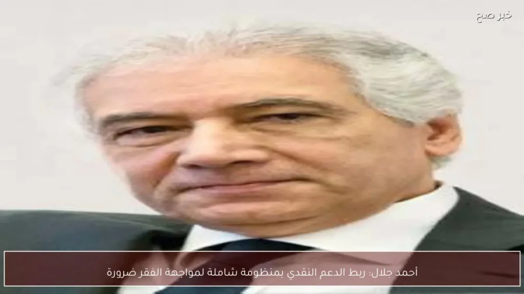 أحمد جلال: ربط الدعم النقدي بمنظومة شاملة لمواجهة الفقر ضرورة