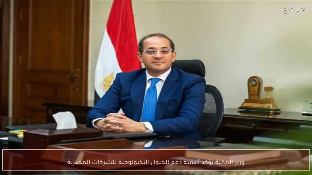 وزير المالية يؤكد أهمية دعم الحلول التكنولوجية للشركات المصرية