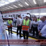 جولة تفقدية لوزير النقل في ورشة السد العالي بأسوان لمتابعة صيانة القطارات