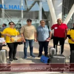 استقبال الوفود العربية في البطولة العربية لألعاب القوى بالإسماعيلية