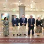 زيارة وفد جامعة قرطبة الإسبانية لمجمع الفنون والثقافة بجامعة العاصمة