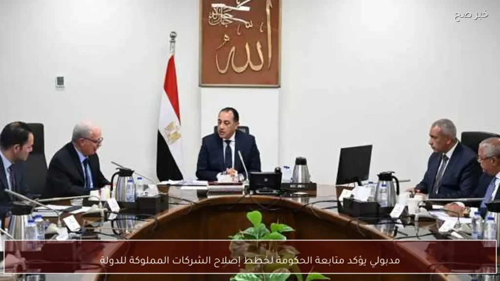 مدبولي يؤكد متابعة الحكومة لخطط إصلاح الشركات المملوكة للدولة