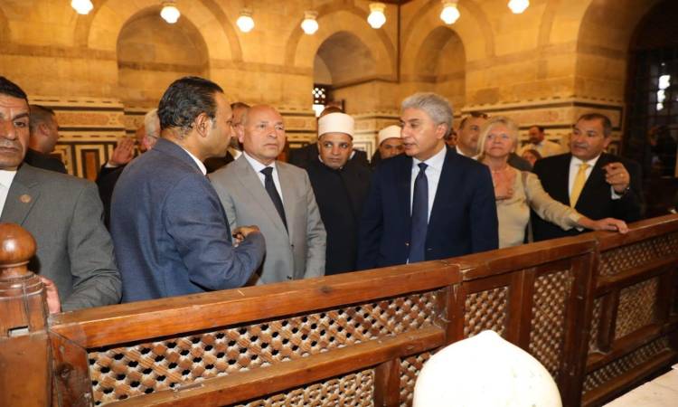 افتتاح قبة السلطان الأشرف قايتباى