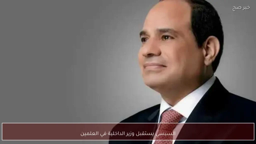 السيسي يستقبل وزير الداخلية في العلمين