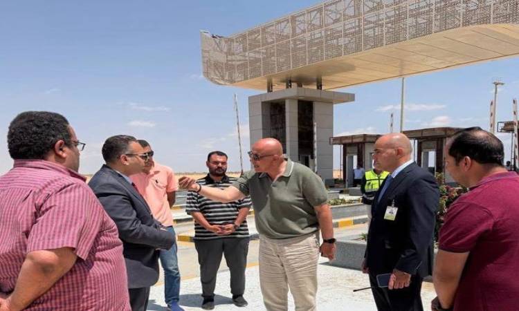 الطيار وائل النشار يتفقد جاهزية <a href=
