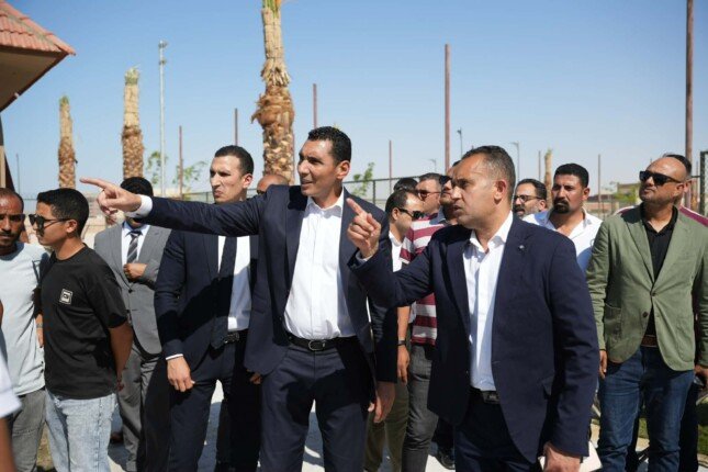 وزير الرياضة يتفقد المنشآت الرياضية في العلمين الجديدة وزير الرياضة يتفقد المنشآت الرياضية في العلمين الجديدة