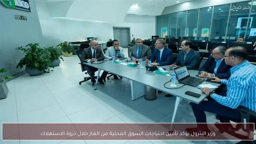 وزير البترول يؤكد تأمين احتياجات السوق المحلية من الغاز خلال ذروة الاستهلاك