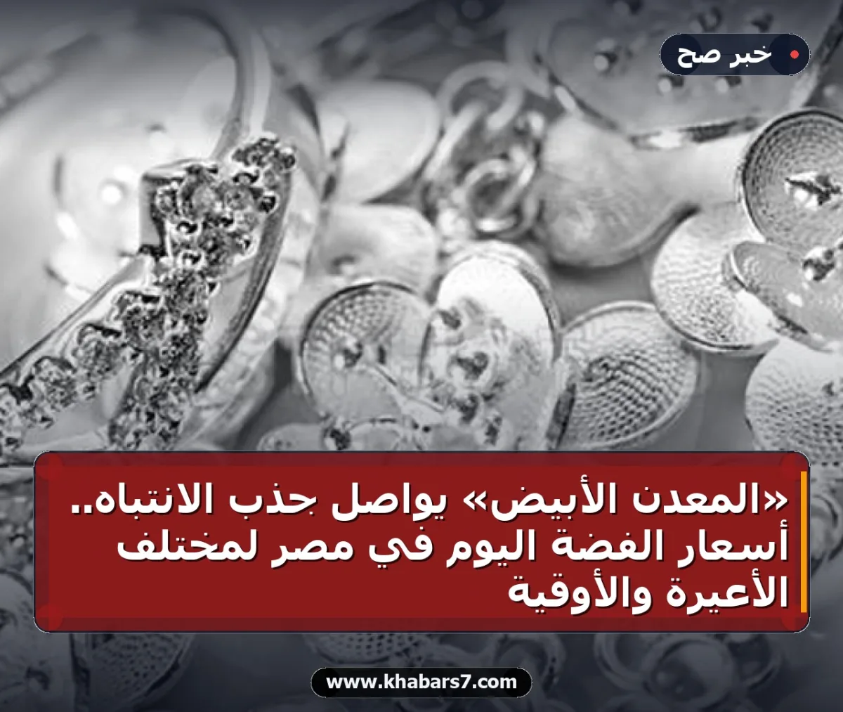 «المعدن الأبيض» يواصل جذب الانتباه.. أسعار الفضة اليوم في مصر لمختلف الأعيرة والأوقية