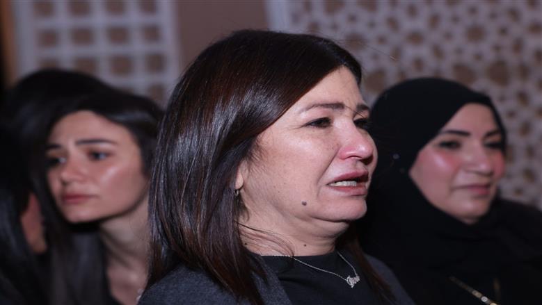 عزاء والد دينا رامز