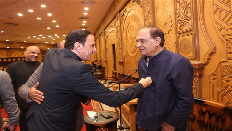 عزاء والد دينا رامز